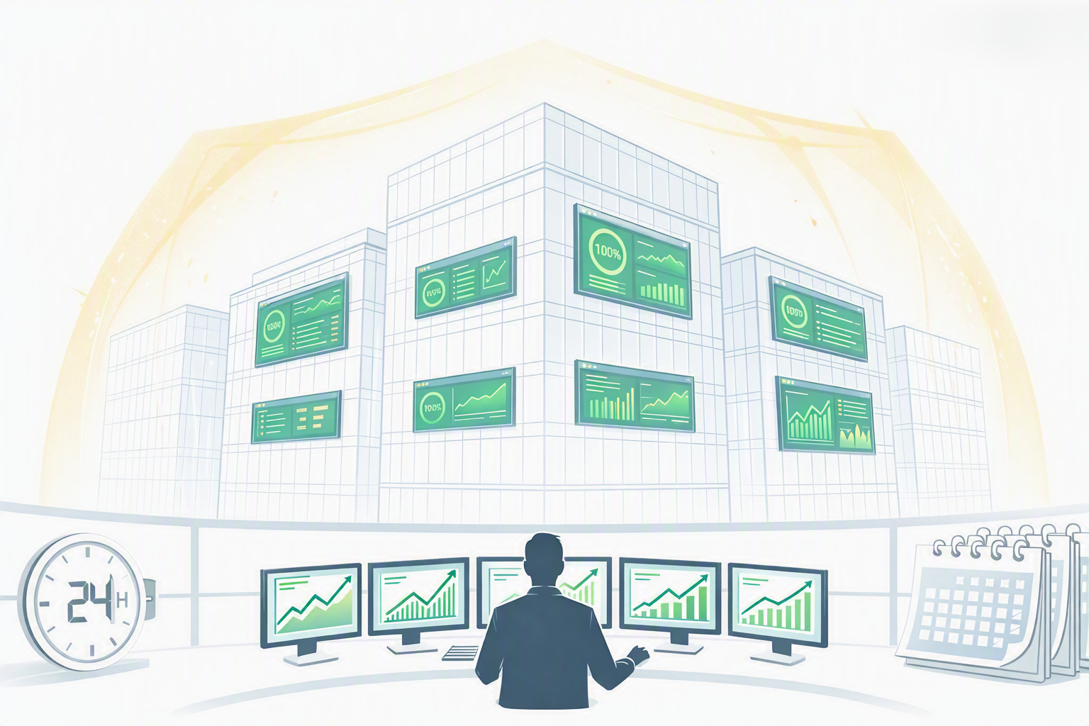 Expert monitoring SAP Business One systems with 24/7 protection and uptime dashboards